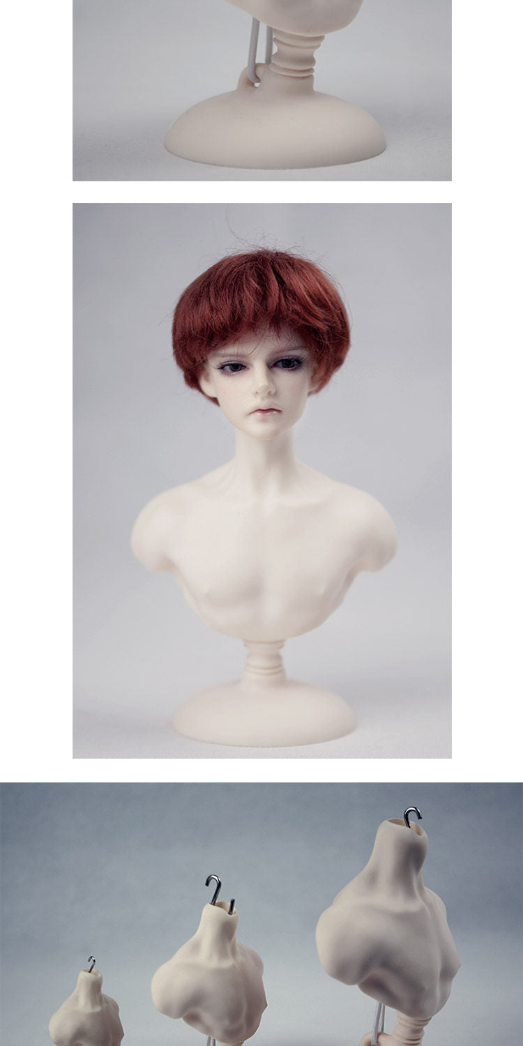BJD 男性ヘッド用 胸像ディスプレイスタンド｜1/6・1/4・1/3サイズ