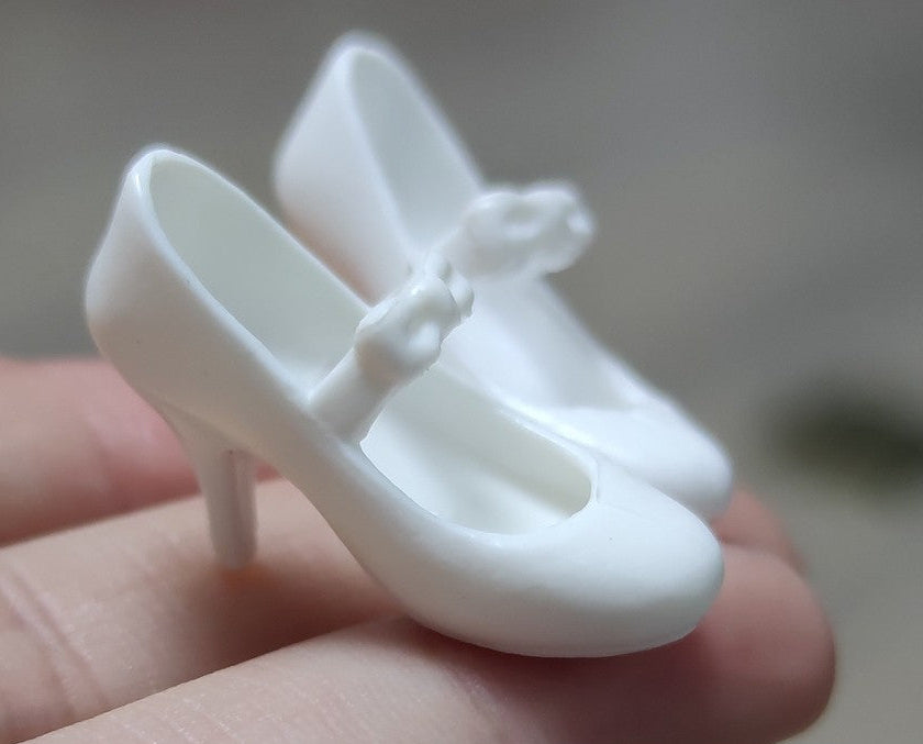 1/6 scale plastic doll shoes — casual boots, sandals and pumps, catalog view 9