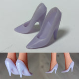 1/6 scale plastic doll shoes — vintage heels, pumps and sandals, catalog view 22