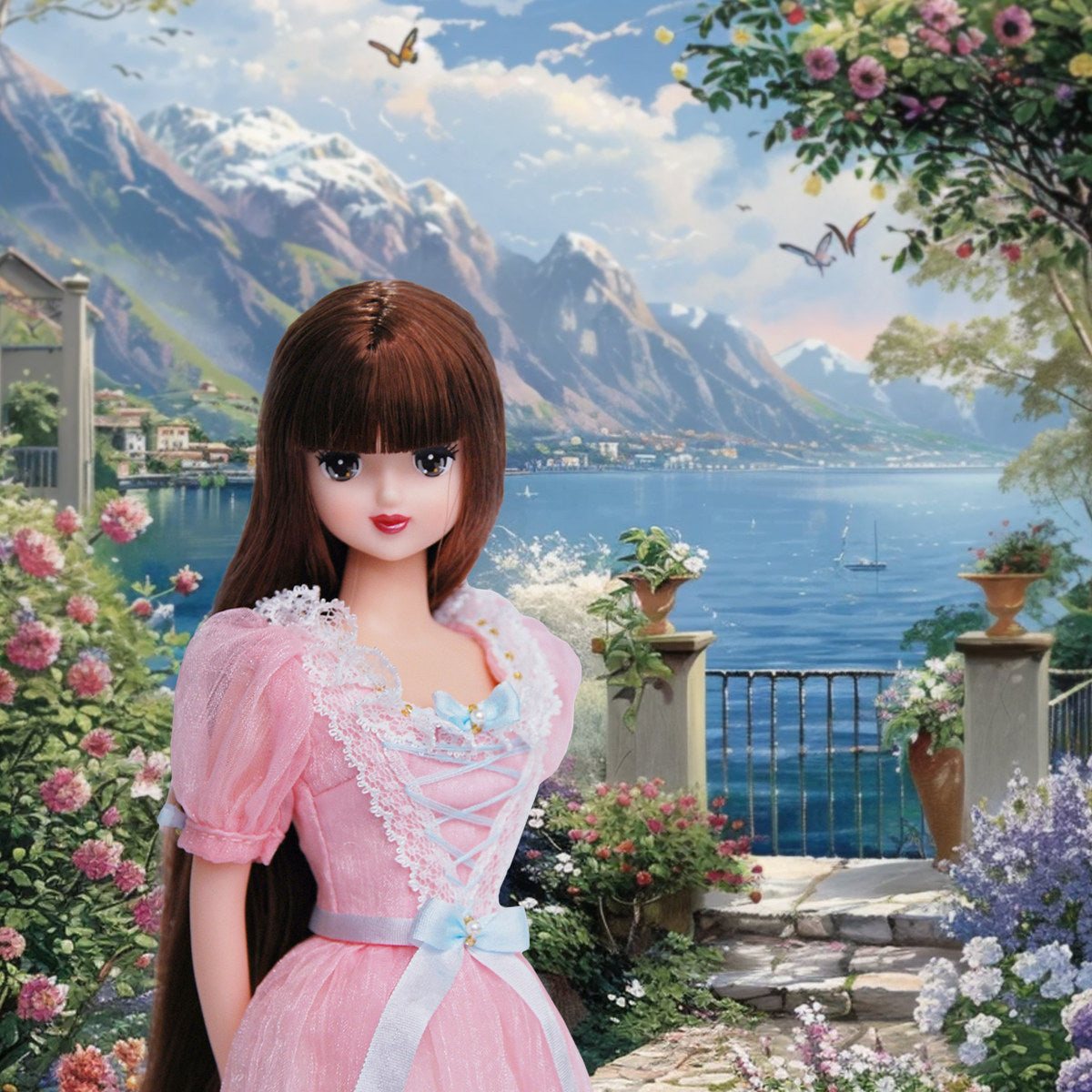 【Made to Order｜Order Deadline: June 30】1/6 Scale Doll Romantic Fairytale-Style Dress Set | Available in Multiple Sizes and colors