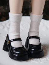 1/6ドール用 厚底メリージェーン| ブライス、リカちゃん、アゾン、FR、オビツ22/24