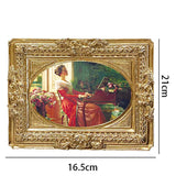 Vintage European Gold Ornate Picture Frame | Embossed Wall-Hanging Photo Frame Decor