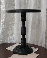 Handmade Vintage Carved Round Table – Multi-Color Options | Fits 1/3, 1/4, 1/6 Scale Dolls