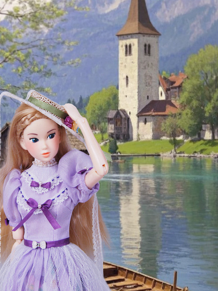 【Made to Order｜Order Deadline: June 30】Rapunzel-Inspired Princess Dress Set for 1/6 Scale Dolls