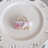 1/6 Scale Handmade Straw Hat for Dolls | Romantic Cottage Style | Fits Head Circumference 10–12 cm