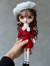 1/6ドール用 ツイード上下セット｜多色展開｜Blythe・Obitsu24・Azone・Licca・Cherryちゃん対応