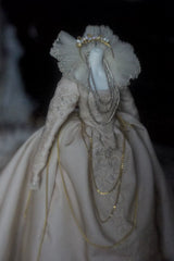 [Customer Order Display] Six-parted Small Head Doll Tudor Dynasty Style Dress Doll Outfit Ob27 Du'er
