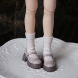 1/6ドール用 厚底メリージェーン| ブライス、リカちゃん、アゾン、FR、オビツ22/24