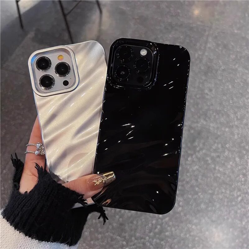 Artistic iPhone Case – Independent Designer Style | Multiple Models Available|Pleated wavy