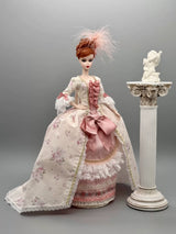 Rococo Court Gown Set with Headpiece for Fashion Royalty, Poppy Parker & Barbie