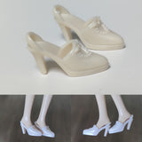 1/6 scale plastic doll shoes — vintage heels, pumps and sandals, catalog view 21