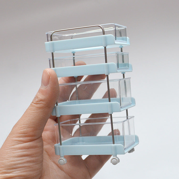 1:6 scale dollhouses and BJD doll displays kitchen cart