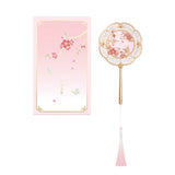 Send From Forbidden City |Portable Mirror Inspired by Ancient Palace Museum Relics – Handheld, Bronze-Style, Folding, and Gift Set with Comb