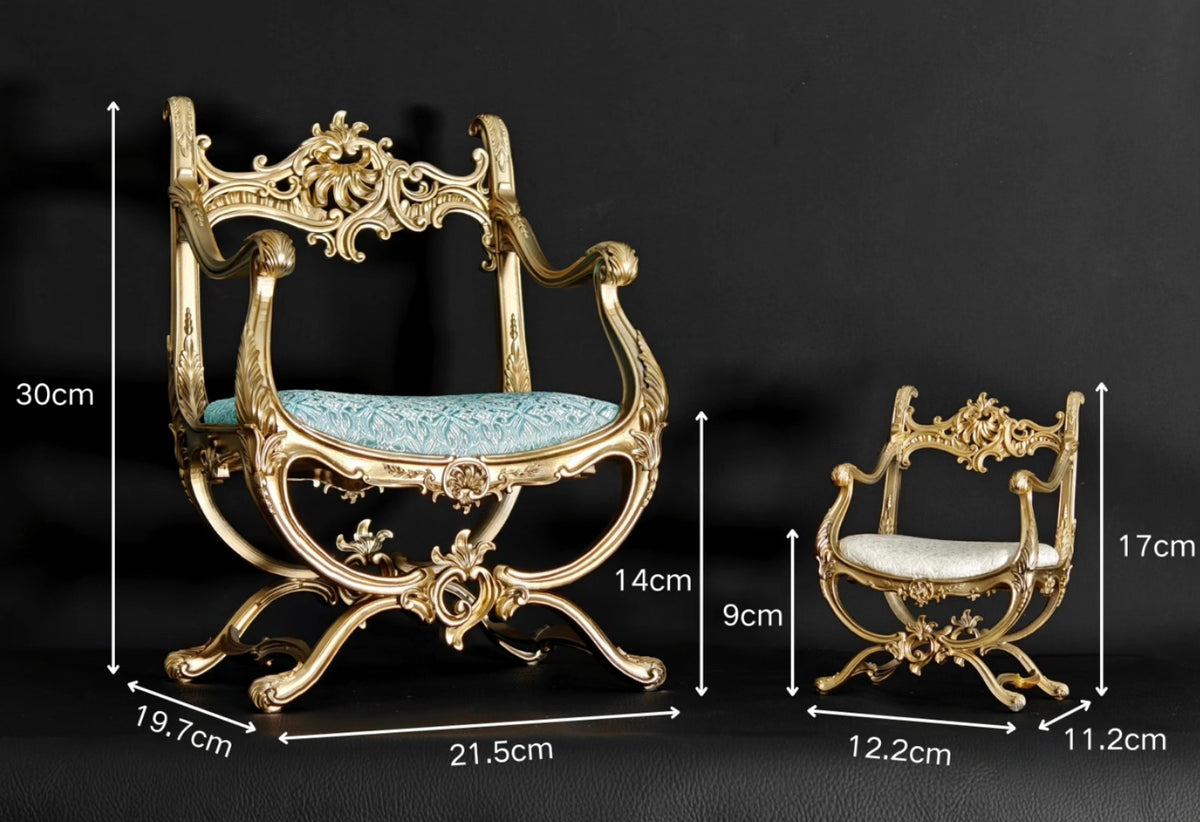 Four-quarter and six-point Baroque miniature sofas! Brand new BJD doll furniture! New store opening, limited