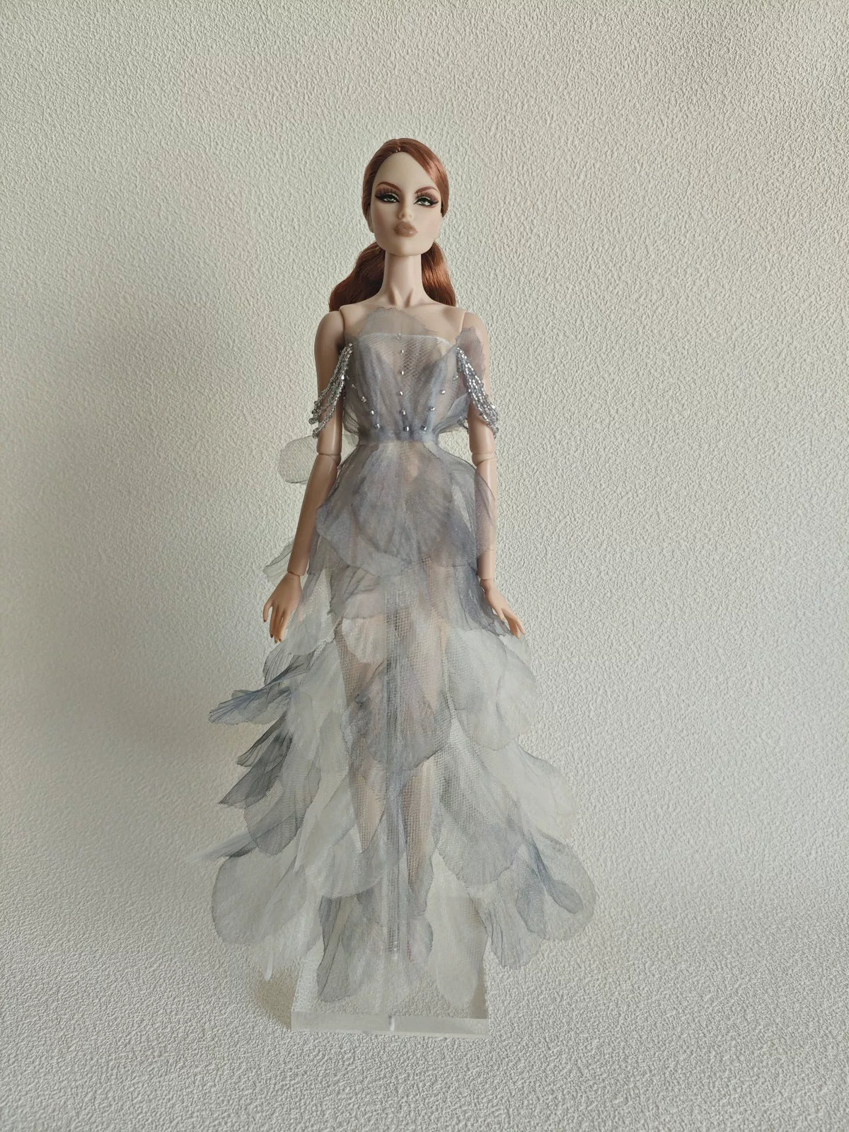 アシンメトリー花びらドレス｜1/6 FR・Poppy Parker・Barbie・Jenny対応
