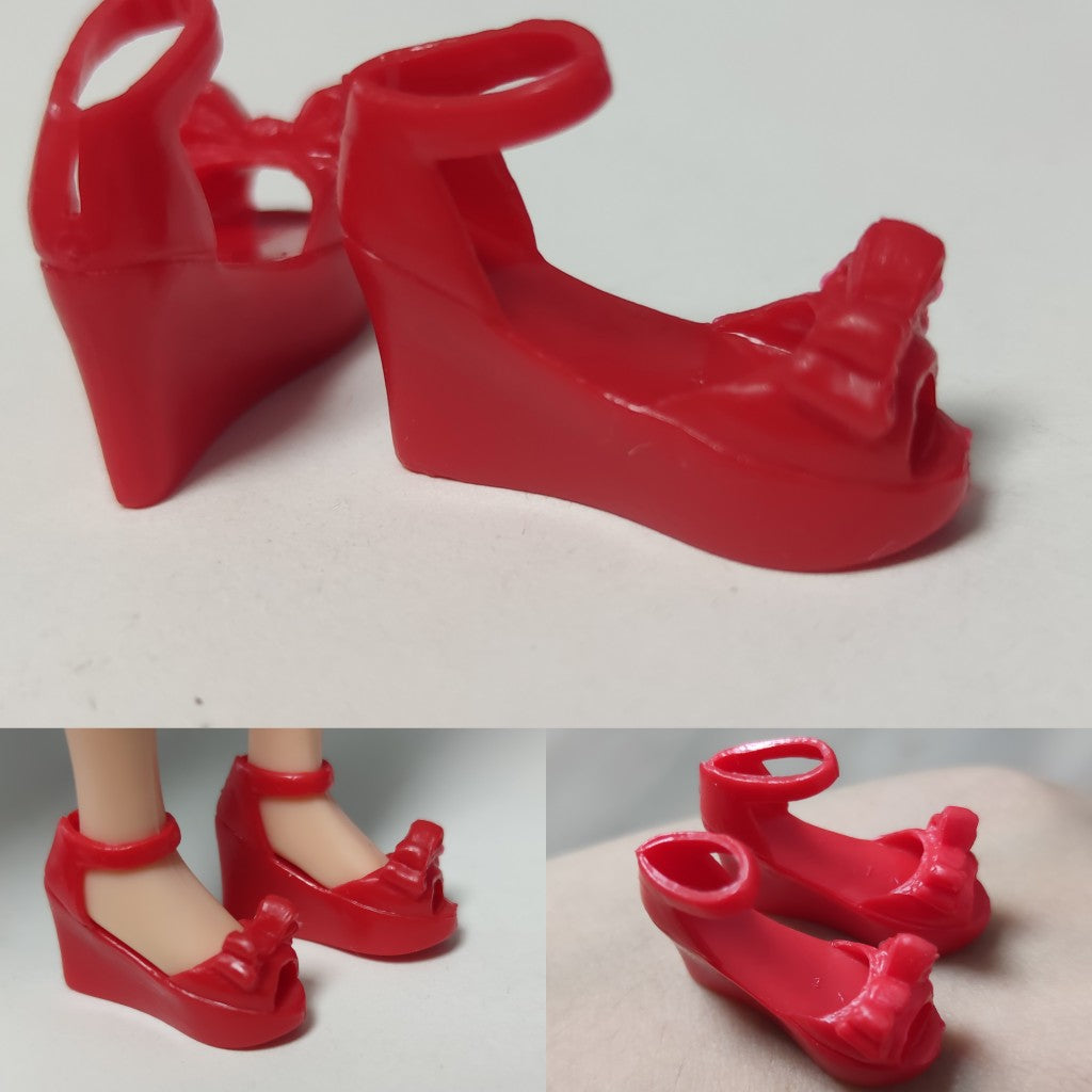 1/6 scale plastic doll shoes — casual boots, sandals and pumps, catalog view 17