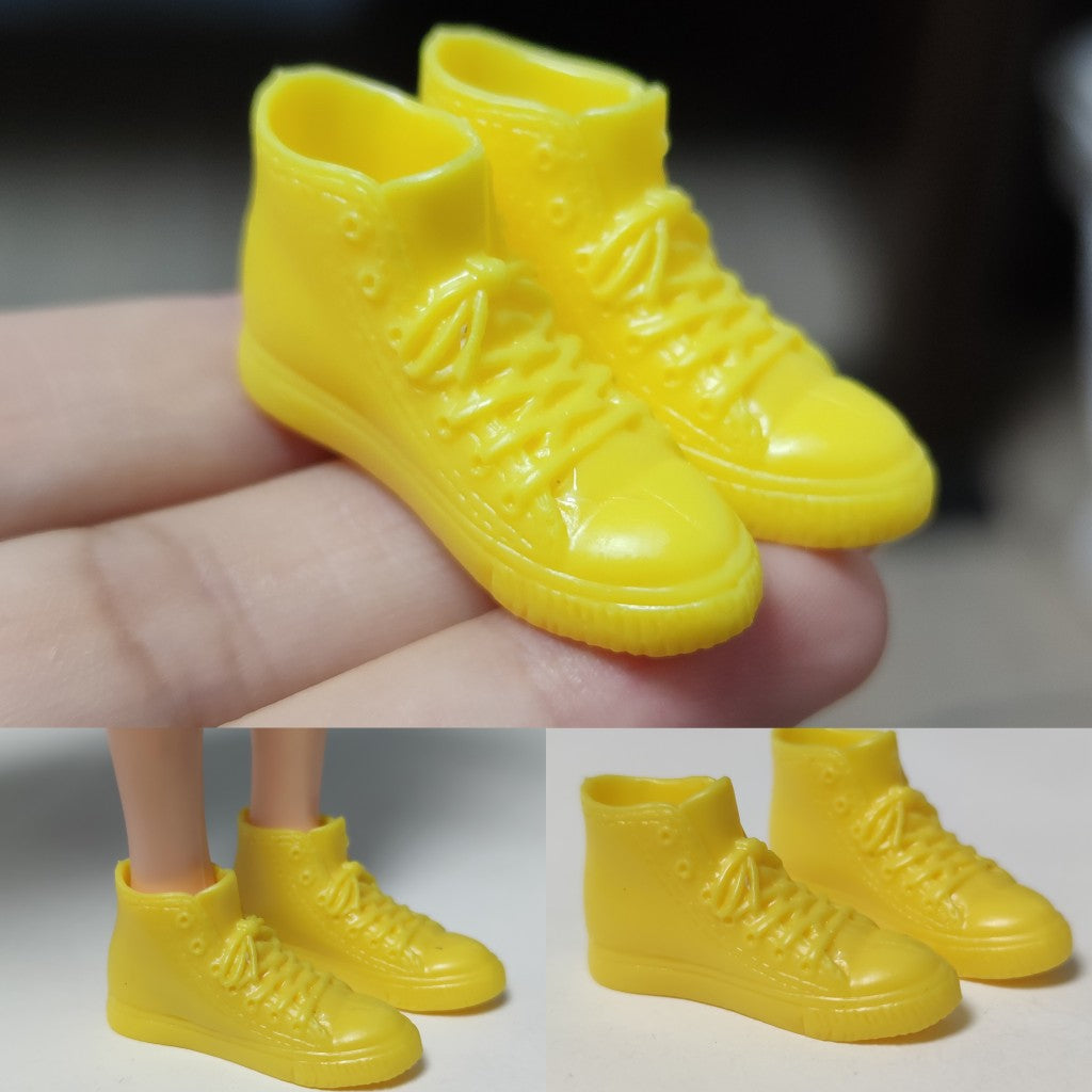 1/6 scale plastic doll shoes — casual boots, sandals and pumps, catalog view 7