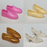 1/6 scale plastic doll shoes — vintage heels, pumps and sandals, catalog view 2