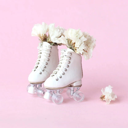 Macaron Color Retro Quad Roller Skates for Dolls – Multi-Color | Universal Fit for Blythe, Licca, Azone, FR & Obitsu 22/24