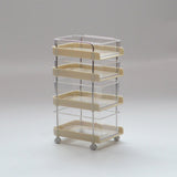 1:6 scale dollhouses and BJD doll displays kitchen cart