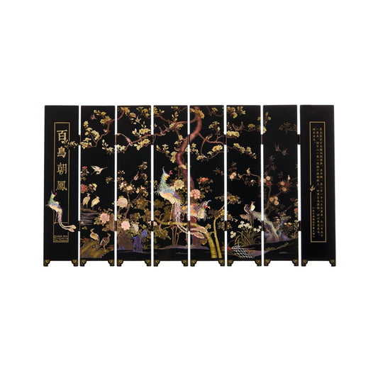 故宫淘宝｜百鸟朝凤桌面小屏风中式摆件博物馆文创生日礼物伴手礼