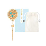 Send From Forbidden City |Portable Mirror Inspired by Ancient Palace Museum Relics – Handheld, Bronze-Style, Folding, and Gift Set with Comb