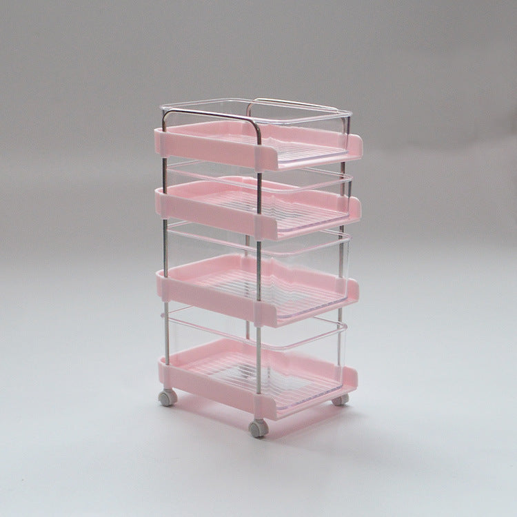 1:6 scale dollhouses and BJD doll displays kitchen cart