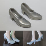 1/6 scale plastic doll shoes — vintage heels, pumps and sandals, catalog view 20