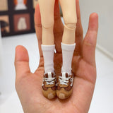 1/6ドール用 刺繍入りスニーカー | ブライス、リカちゃん、アゾン、FR、オビツ22/24にユニバーサルフィット