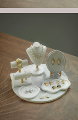 1/6 scale dollhouse blythe miniature sceneBJD black walnut brass glass display case