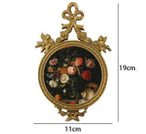 Vintage European Gold Ornate Picture Frame | Embossed Wall-Hanging Photo Frame Decor