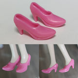 1/6 scale plastic doll shoes — vintage heels, pumps and sandals, catalog view 8