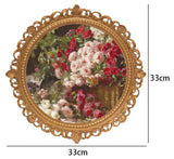 Vintage European Gold Ornate Picture Frame | Embossed Wall-Hanging Photo Frame Decor