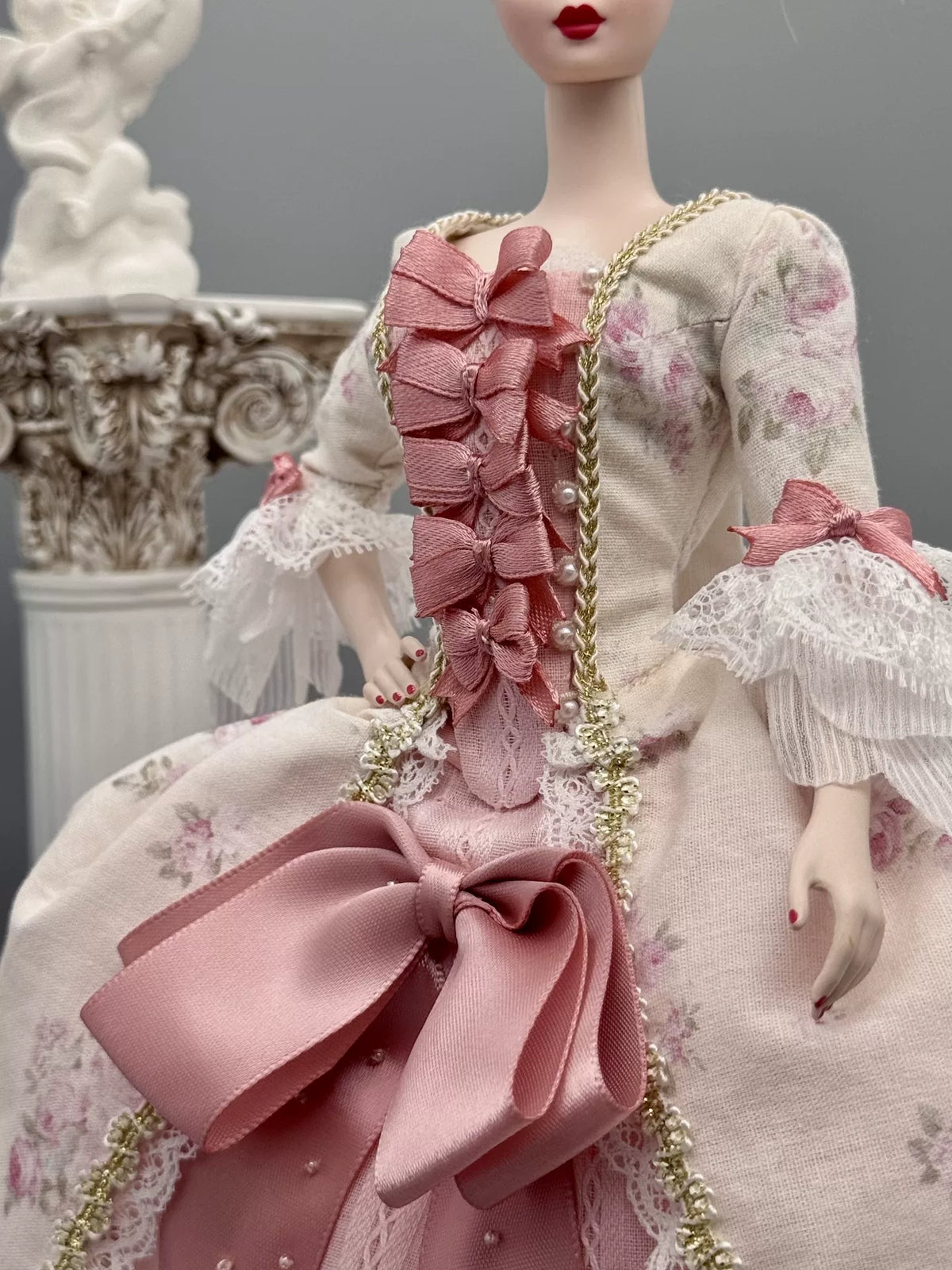 Little Hippo handmade doll clothes, Rococo slippery doll clothes, as shown in the picture ➕, tops, skirts, skirts, skirts, ➕ and headpieces ➕ all included