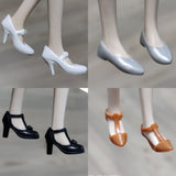 1/6 scale plastic doll shoes — casual boots, sandals and pumps, catalog view 2