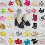 1/6 scale plastic doll shoes — vintage heels, pumps and sandals, catalog view 1