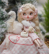 Pre-Order Mermaid Fishtail Set for Blythe & Obitsu24/22　Azone | Optional Fur Shawl