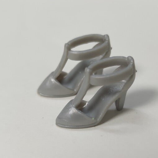 1/6 scale plastic doll shoes — colorful heels, flats and sandals, catalog view 12