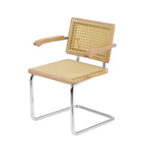 1/6 Scale Cantilever Chair – Miniature Dollhouse Furniture | Armrest & Armless Versions for BJD & Blythe