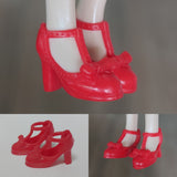 1/6 scale plastic doll shoes — vintage heels, pumps and sandals, catalog view 10