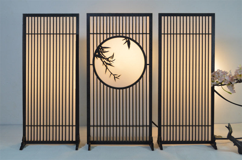 Chinoiserie Style Doll Folding Screen Set | 3-Panel DIY Kit | 1/6, 1/4, 1/3, 1/2 Scale
