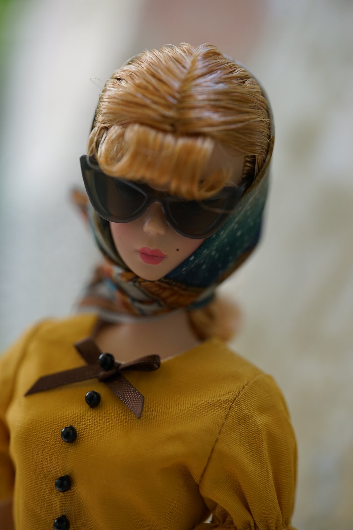 Made-to-order vintage 1/6 scale doll dress reference image 5