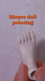 Pure Wool Painting Brush Set of 6 | Bisque Doll, Doll Repainting & Porcelain Painting