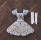Ready-to-ship 1/6 scale Lolita doll dress set with original print | product image 6