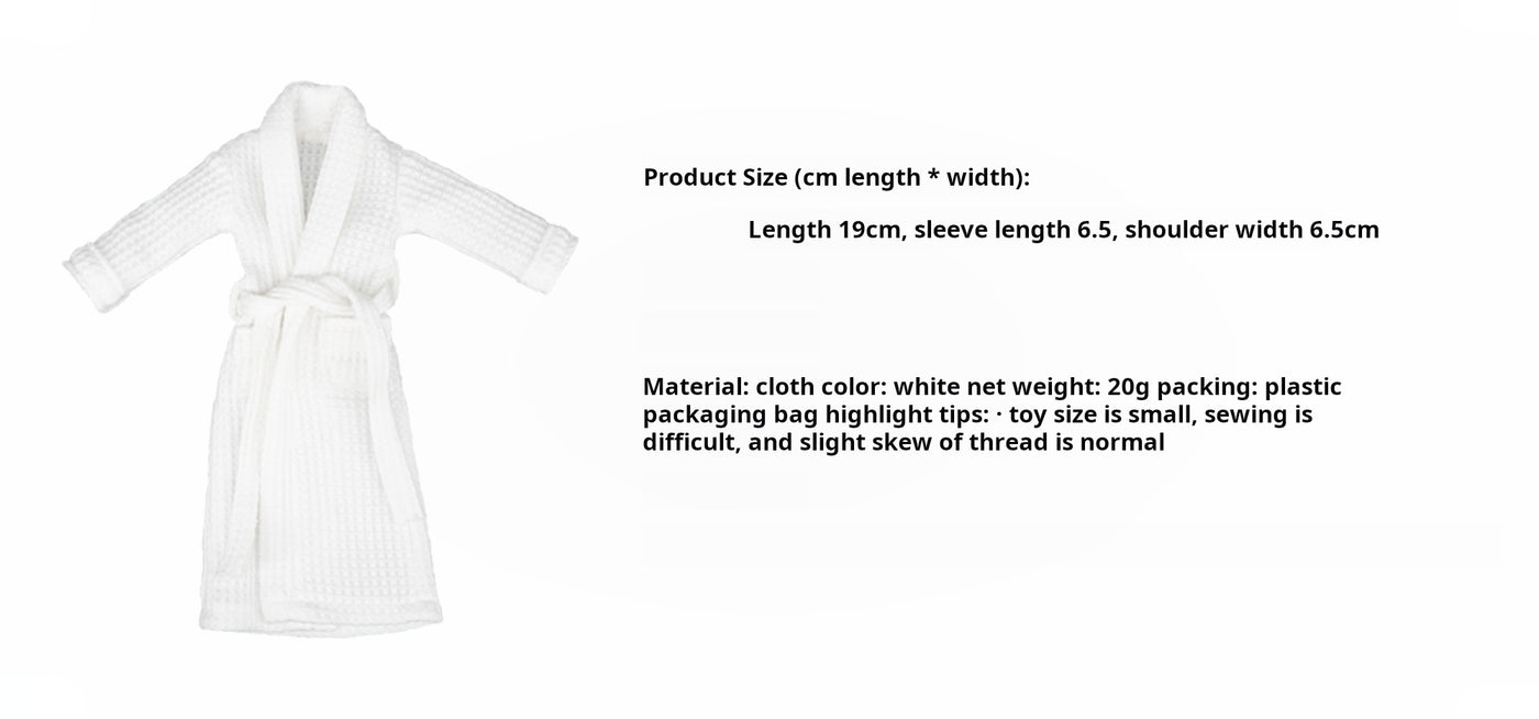 1/6 Mini l bathroom bathrobe | bath towel(Sold Separately)