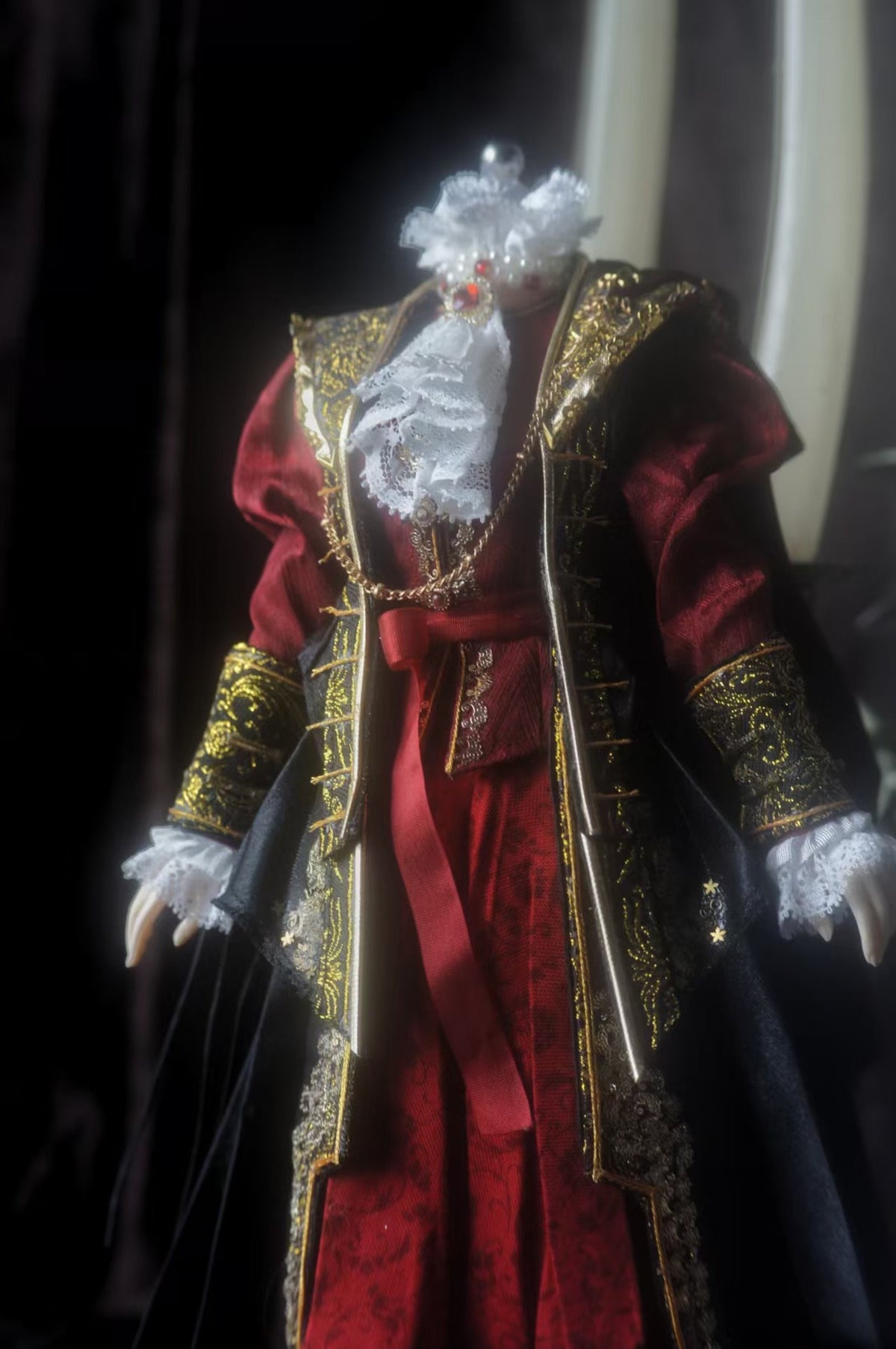 Custom-order 1/6 scale European-style formal doll costume reference by Umigami Tama