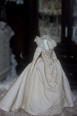 Custom-order 1/6 scale Tudor-style doll costume reference by Umigami Tama