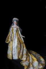 Custom-order 1/6 scale Empire and medieval-style doll costume reference by Umigami Tama