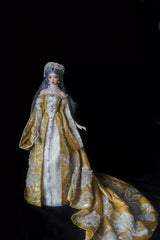 Custom-order 1/6 scale Empire and medieval-style doll costume reference by Umigami Tama