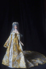 Custom-order 1/6 scale Empire and medieval-style doll costume reference by Umigami Tama